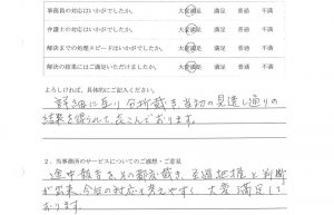 ⑬平成23年・名古屋市・保証債務履行請求・溝口節郎・70代・男性 (1)